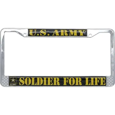 U.S. Army Soldier For Life License Plate Frame • $20.55