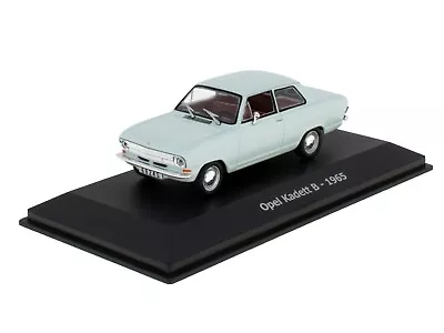 Opel Kadett B 1965 - 1:43 Hachette Diecast Model Car CC01 • £29.88