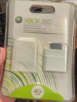 Official OEM Microsoft Xbox 360 Console Memory Card Unit 64MB New In Box • $25