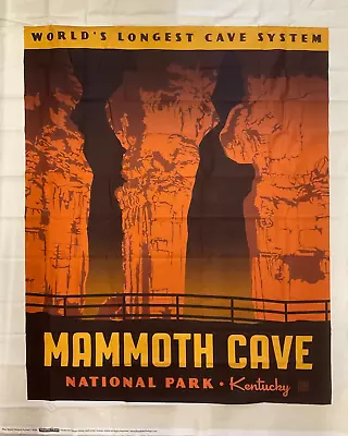 RILEY BLAKE - NATIONAL PARK MAMMOTH CAVE #P9155-- 36 X43  • $15