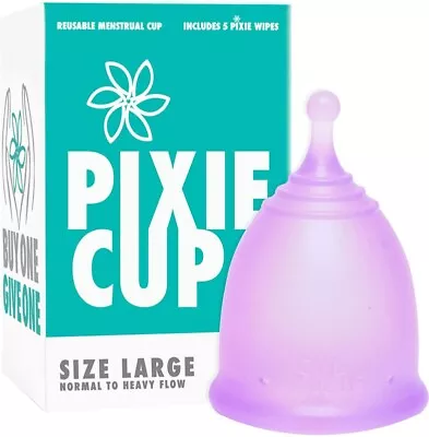 Pixie Cup Menstrual Cup Size Large • $8.99