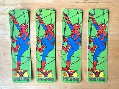 Set Of 4 Vintage Spiderman Marvel Comics Bookmarks Design No. XKT-11118 1994 • $9.99