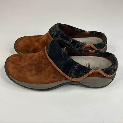 Merrell Encore Ripple Oak Mule Clogs Size 7.5 • $49