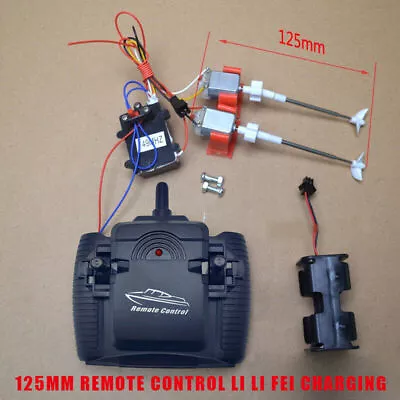 £19.91 • Buy Shaft+Bushing+Motor+Propeller+Controller+Receiver Kit DIY For RC Model Boat Kits