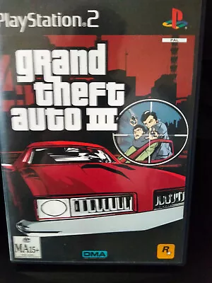 Grand Theft Auto III 3 Ps2 Includes Manual • $20