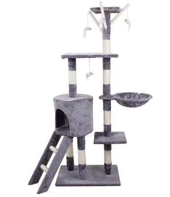 £35 • Buy Large Multilevel Pet Cat Tree Scratching Post Scratcher Tower Activity Centre UK