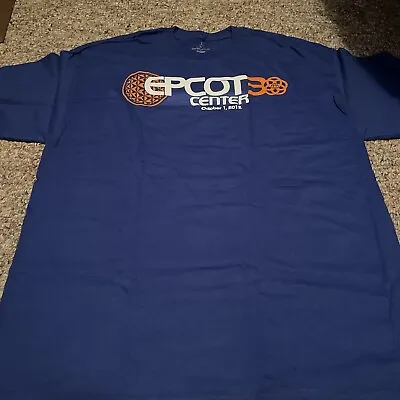Disney World Epcot 30th Anniversary Adult Xl T Shirt October 1 2012 NWOT Rare • $60
