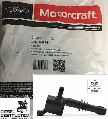 Dg-511 Oem Genuine Ford Motorcraft Ignition Coil 4.6l 5.4l 6.8l 3l3z-12029-ba • $999