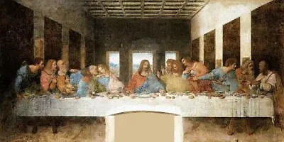 The Last Supper (1498) Leonardo Da Vinci Wall Art Poster Print • £19.99