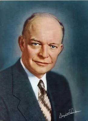 $34.95 • Buy 1952 Dwight Eisenhower Attractive 12  X 16  Portrait Poster Suitable For Framing
