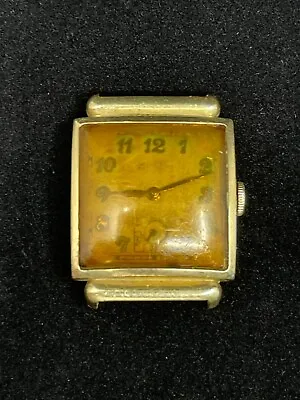Vintage 14K Solid Gold 1940 Waltham Premier Mens Watch 870 Caliber 17j Movement • $349