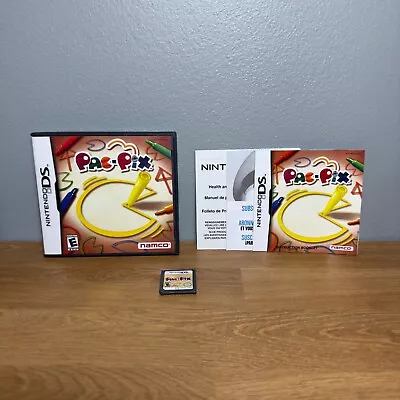 Pac-Pix (Nintendo DS 2005) Complete CIB Pac Man Namco • $11.95