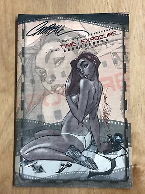 J Scott Campbell Time Exposure Sketchbook Sexy Pin-up COLOUR - 2003 - VERY RARE • $65.19