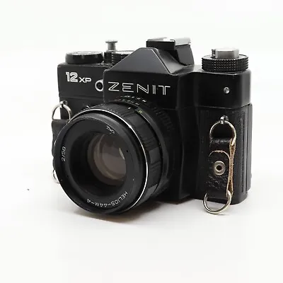 Zenit 12XP 35mm SLR Camera With Helios 44M-4 F2 58mm Lens - TD 116 • £89