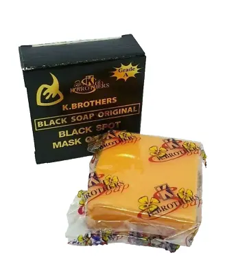50 G K.Brothers Black Spot Mask On Face Soap Original Natural Worldwide Shipping • $4