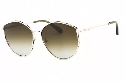 SALVATORE FERRAGAMO SF264S-709-60  Sunglasses Size 60mm 140mm 15mm Gold Women N • $70.39