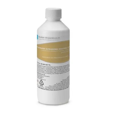 Ultrasonic Concentrated Cleaner Solution 1L General Purpose Dirt Grease Remover • $33