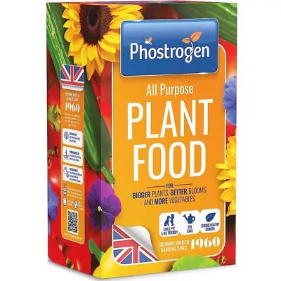 Phostrogen All-Purpose Lawn Flower Fruit Vegetables Crops Plant Food - 200 Can • £12.39