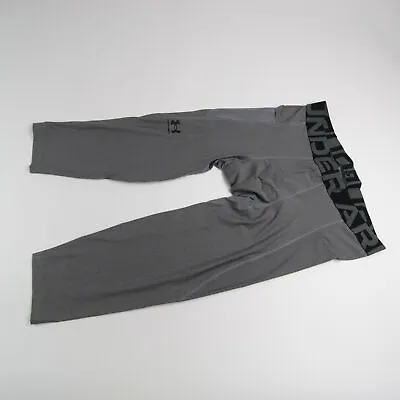 Under Armour HeatGear Compression Pants Men's Dark Gray New With Tags • $13.50