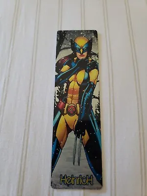 Marvel Wolverine Bookmark Stainless Steel Rare X-23 Comic Con Comics • $20