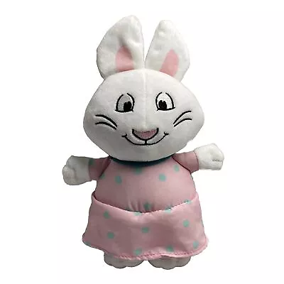 Aurora Max & RUBY Plush Bunny Doll Pink Polka Dots Small Stuffed Animal • $9.95