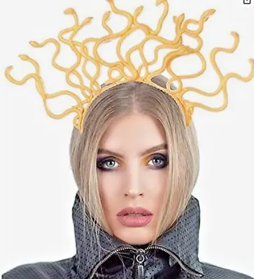 Womens Medusa Snake Headband Greek Goddess Headdress Cosplay Costume Accessory • $6.49