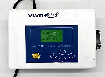 VWR A-100 Constant-Temperature Sipper System 10037-544 UV-Vis Spectrophotometer • $299.99