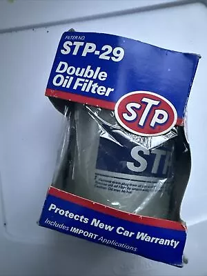 Vintage Stp Double Oil Filter Stp- 29 Brand New/unused Nos • $15