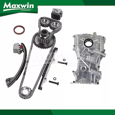 Engine Timing Chain Kit W/ Oil Pump For 1993-1997 Nissan Altima 2.4L KA24DE DOHC • $98.50