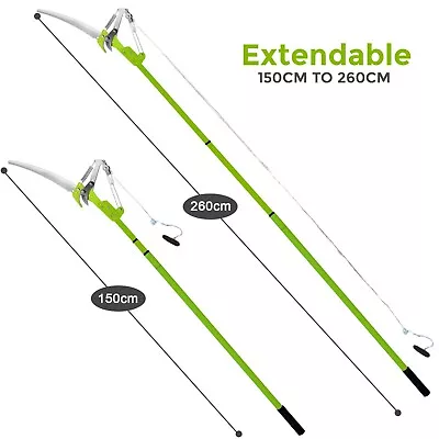 £17.85 • Buy TELESCOPIC GARDEN LOPPER EXTENDABLE TREE HIGH BRANCH PRUNER CUTTER + 30cm SAW