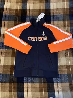 Vancouver 2010 Olympic Paralympic Games Team Canada Full Zip Jacket Youth Sz XL • $39.99