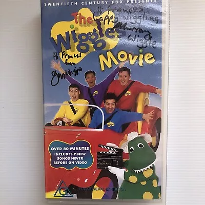 The Original Wiggles - Wiggles Movie  ABC Kids VHS Video SIGNED • $25