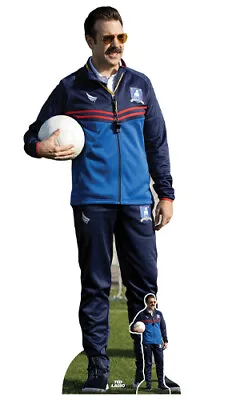 Ted Lasso Jason Sudeikis With Football Lifesize Cardboard Cutout 184cm • £35.99