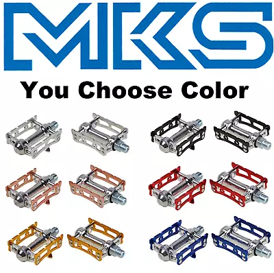 Choose Color MKS Sylvan Track Pedals Japanese Road Fixed Gear Track Bike Vintage • $26.18