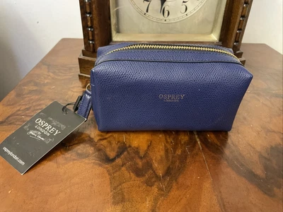 £20 • Buy Osprey London Cosmetics Bag Navy NWT