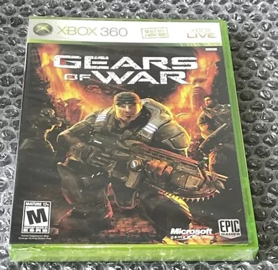 SEALED Gears Of War (Microsoft Xbox 360 2006) First Print • $49.99