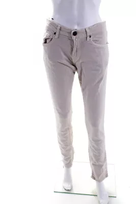 J Brand Women's Midrise Five Pockets Skinny Pant Cream Size 28 • $42.69