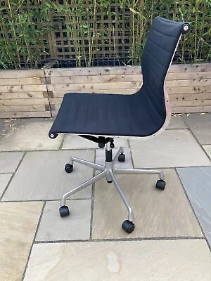 Genuine Vitra Charles Eames EA 117 Aluminium Work Chair On Castors No Arm Rests • £200
