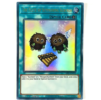 YUGIOH The Flute Of Summoning Kuriboh GFP2-EN152 Ultra Rare 1st Edition NM-MINT • £1.25