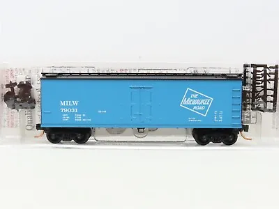 N Scale Micro-Trains MTL 47360 MILW Milwaukee Road 40' Wood Reefer #79031 • $21.95