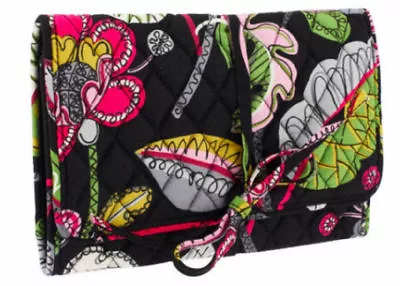 New Vera Bradley Moon Blooms All Wrapped Up Jewelry Roll Case - Nwt • $40