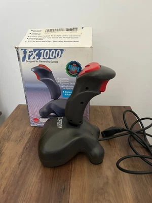 £2 • Buy FX1000 Game 4 Button Control Joystick Vintage Gaming With Instructions UNTESTED