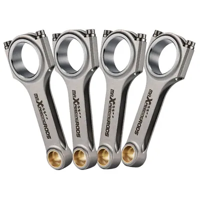 H-Beam Connecting Rods+ARP Bolts For Mazda MZR Ford Duratec 2.5L 800HP 151.76mm • $364