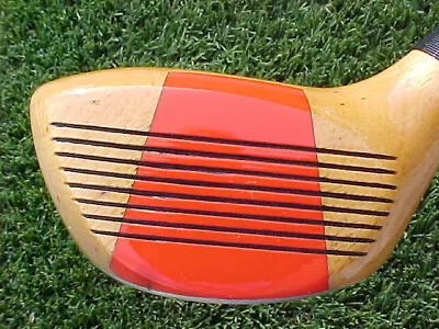 Vintage USA Persimmon Louisville Personal Model Golf Club Wood Driver W New Grip • $50