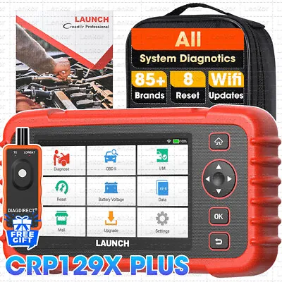 2024 LAUNCH CRP129X PLUS Automotive Full System OBD2 Scanner Car Diagnostic Tool • $319