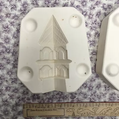 Church Steeple Ceramic Mold VIP 1353A SHARP 4.5x2 • $12.95