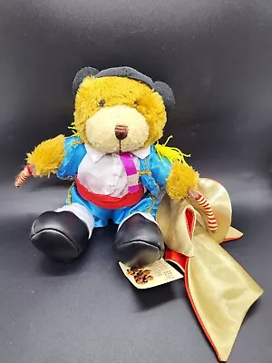 The Teddy Bear Collection Manuel The Matador Bear With Outfit And Cape 19cm • £6.99