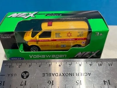 Israeli Ambulance Volkswagen  1/64 Diecast Model Mint • $10.99