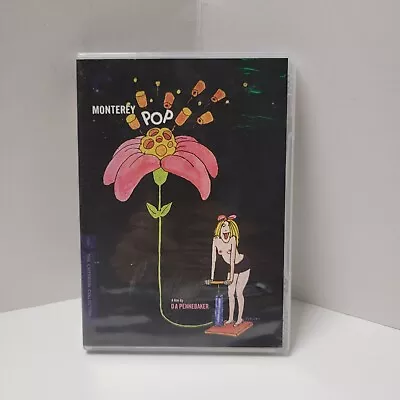 Monterey Pop - The Criterion Collection #168 DVD Hendrix Janis Who Byrds Otis • $17