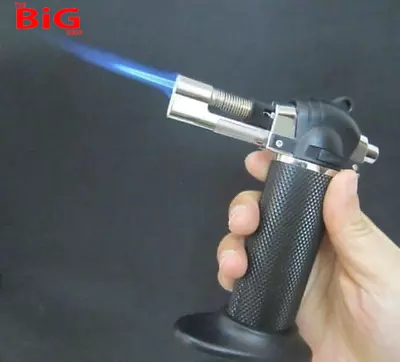 Butane  Gas  Micro  Blow  Torch  Lighter  Welding  Soldering  Refillable  Tool   • £15.99